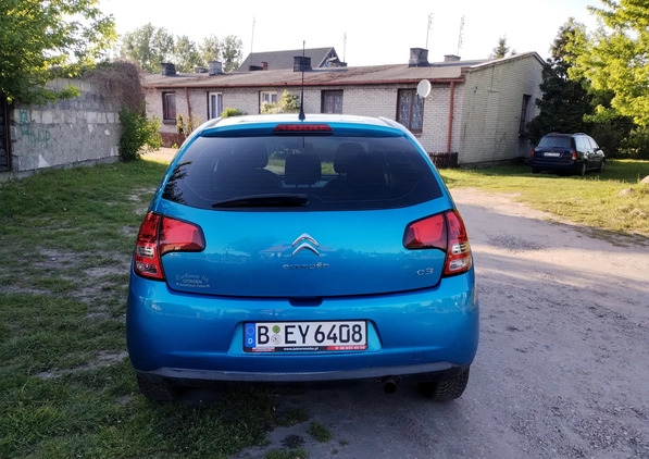 Citroen C3 cena 20999 przebieg: 175850, rok produkcji 2012 z Żyrardów małe 154